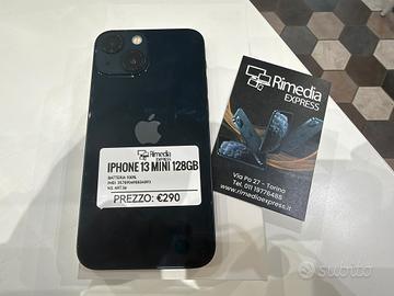 iPhone 13 mini 128GB nero usato garanzia 
