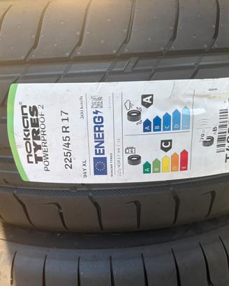 pneumatici estivi Nokian top di gamma 