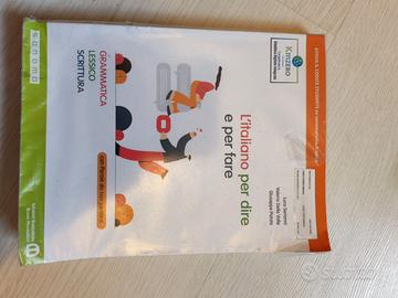 Libro scolastico "L'italiano per dire e per fare"