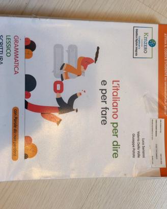 Libro scolastico "L'italiano per dire e per fare"