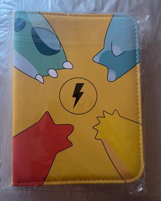 Album Carte Pokémon 400 Tasche Pikachu Starter