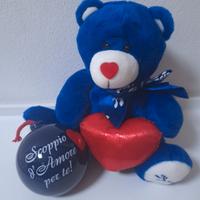 Orsacchiotto + Salvadanaio blu