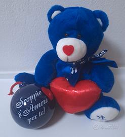 Orsacchiotto + Salvadanaio blu