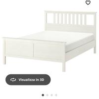 Letto matrimoniale Hemnes, Ikea 160x200