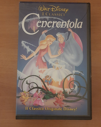 Lotto VHS principesse Disney