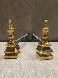 Alari per braciere camino