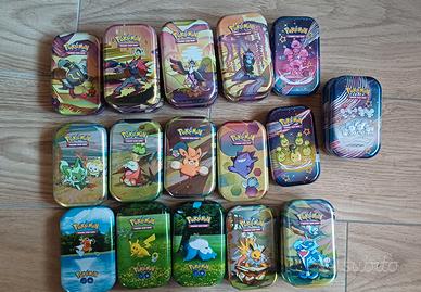 Custodie vuote Pokémon 