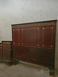 Letto fine 800 in ferro battuto