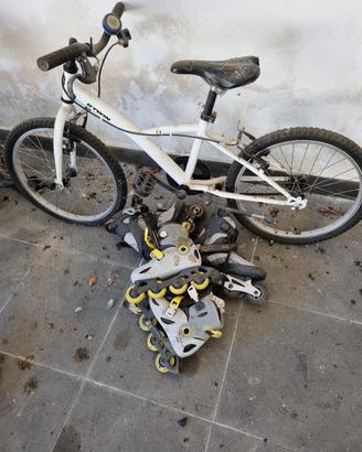 bici e monopattino bimbi e bici da ragazzino