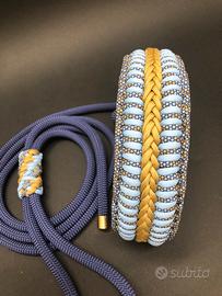 Guinzaglio con collare NOMAD LOOP in paracord