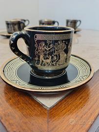 servizio tazzine da caffè vintage