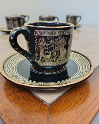 servizio tazzine da caffè vintage