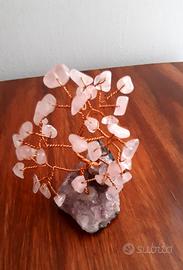 Albero della vita Ametista e Quarzo