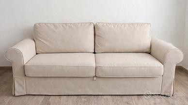 Divano Letto 2/3 Posti mod.BACKABRO (IKEA) Beige