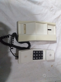 Telefono telcer VERDE E BIANCO anni 70/80 vintage