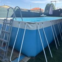 Piscina fuori terra 6,30x2,50