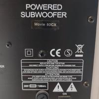 Home Theater Surround Marantz NR1501, Canton Subw.