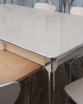 tavolo formica bianco vintage