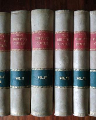 Corso teorico pratico di Diritto Civile Ricci