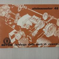 Catalogo Ricambi Ciclomotore MOTOBI 48 ORIGINALE