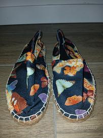 Espadrillas fantasia farfalle