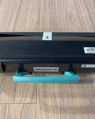 Toner Lexmark E360H11E Nero compatibile