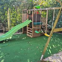 Struttura parco giochi legno