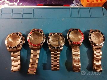 set casse completa bracciale acciaio