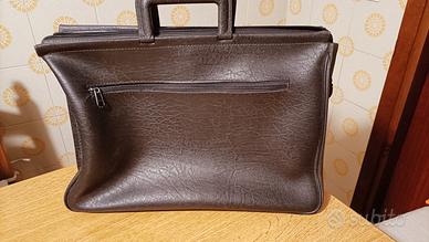 Borsa porta documenti o laptop vintage