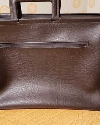 Borsa porta documenti o laptop vintage