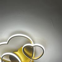 Plafoniera led a cuore
