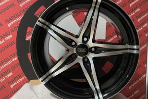Cerchi Audi q2 q3 q5 suv canale rovesciato 18 poll