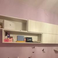 Pensili bianchi cameretta