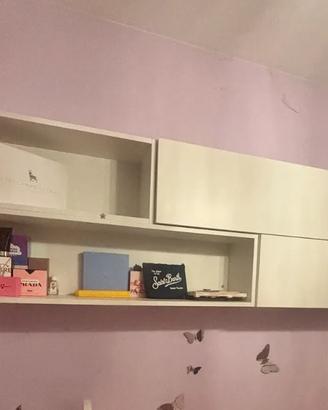 Pensili bianchi cameretta