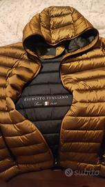 Piumino Esercito oro metallizzato NUOVO