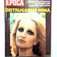Epoca Rivista 1136 1972 9 luglio Mina Mazzini