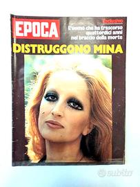 Epoca Rivista 1136 1972 9 luglio Mina Mazzini