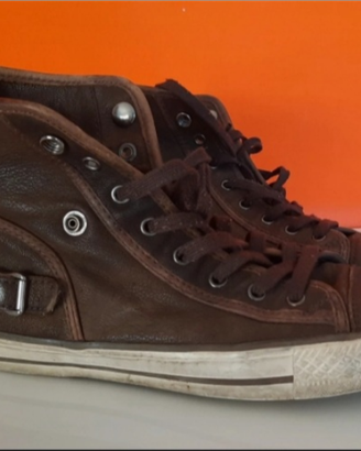 Sneackers Ash in pelle marrone