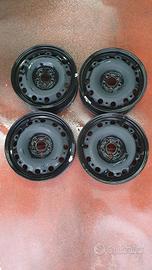 4 Cerchi in ferro seat vw