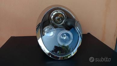 Coppia fari look MINI COOPER 01-06 neri