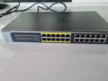 Switch Gigabit 24 porte Netgear Prosafe Plus
