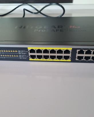 Switch Gigabit 24 porte Netgear Prosafe Plus