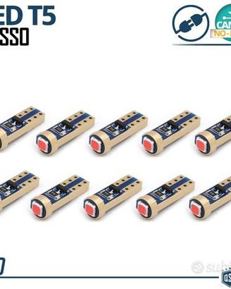 Lampadine LED T5 Rosse per Cruscotto Luci Quadro