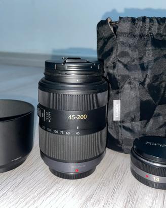 OBIETTIVI LUMIX 14mm f2.5 / 45-200mm f4-5.6