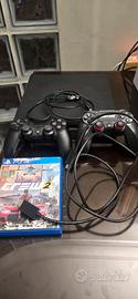 Ps4 slim 2 joystick e gioco the crew 2