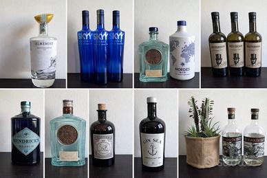 Bottiglie Gin & Liquori - Intero Lotto o Singole