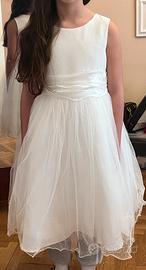 Abito vestito Comunione 10/12 anni