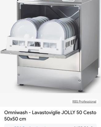 lavastoviglie professionale  cestello 50x50
