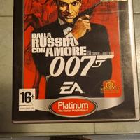 Dalla Russia Con Amore 007 PS2 