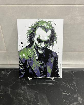 Quadro decorativo Joker Stampa 3D